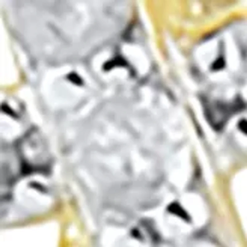 1/4 ct. t.w. Diamond Pendant with 18 Inch Rope Chain in 10K Yellow Gold