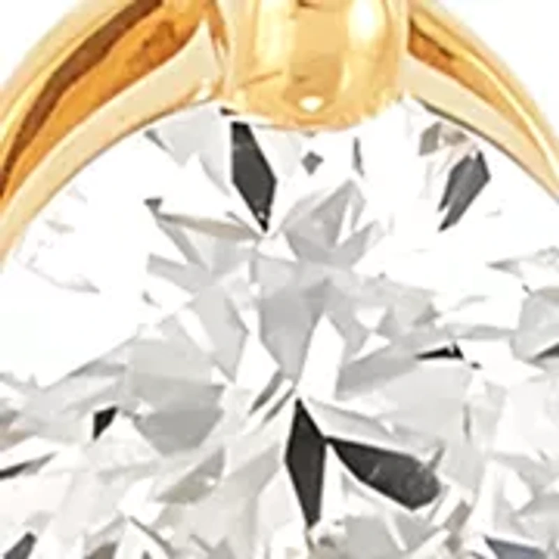 1/3 ct. t.tw. Lab Grown Diamond Pendant with 18" Box Chain in 10K Yellow Gold