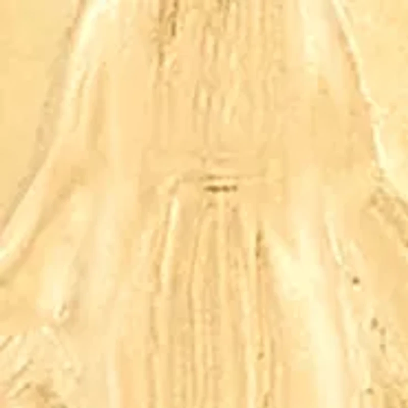 1/10 ct. t.w. Lab-Grown Diamond Virgin Mary Pendant Necklace with 18" Rope Chain in 10K Yellow Gold