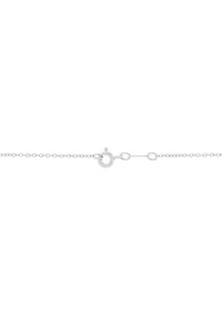  1 ct. t.w. Lab Grown Diamond Pendant with 18" Cable Chain in Sterling Silver