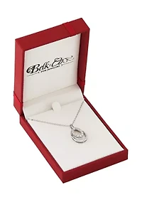 1/4 ct. t.w. Lab Grown Diamond Pendant Necklace with 18" Cable Chain in Sterling Silver