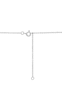 1/10 ct. t.w. Lab Grown Diamond Cross Pendant with 18" Cable Chain in Sterling Silver