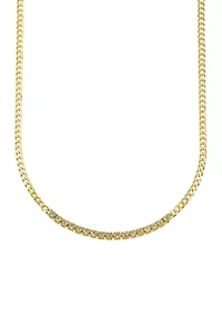 1/3 ct. t.w. Diamond Necklace in Gold Over Sterling Silver
