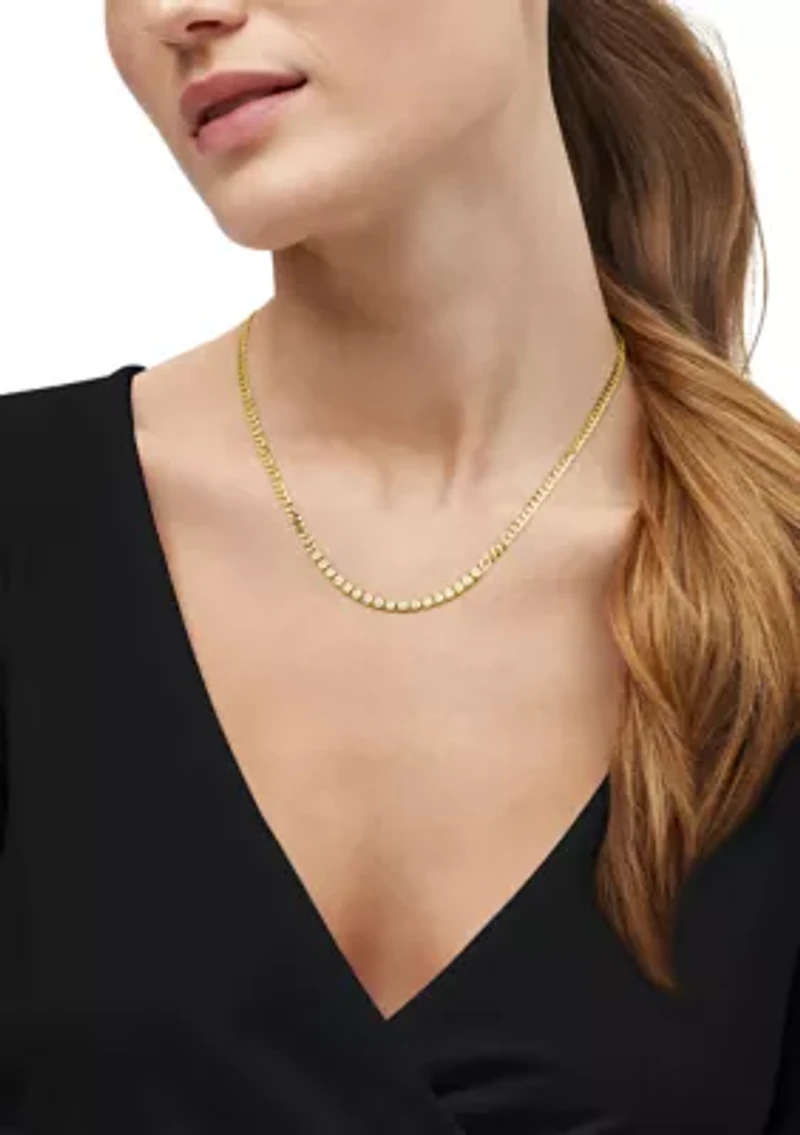 1/3 ct. t.w. Diamond Necklace in Gold Over Sterling Silver
