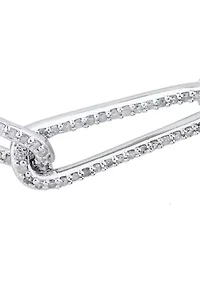 1/4 ct. t.w. Diamond Necklace in Sterling Silver 