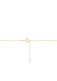 1/10 ct. t.w. Diamond Pendant Necklace in 10K Yellow Gold