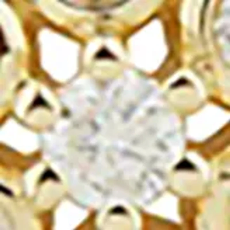 1/10 ct. t.w. Diamond Necklace in 10K Yellow Gold