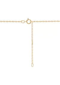 1/10 ct. t.w. Diamond Mama Necklace in Gold Over Silver