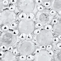 1/2 ct. t.w. Diamond Heart Necklace in Sterling Silver