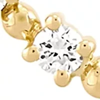Lab Grown 1/3 ct. t.w. Diamond Necklace in 10K Yellow Gold