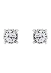 1/2 ct. t.w. Lab Grown Diamond Earrings in Sterling Silver