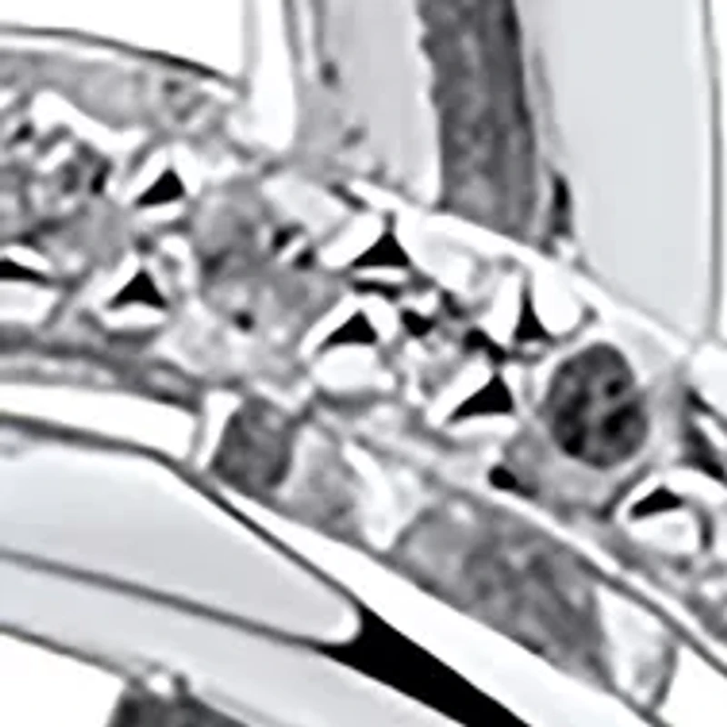 1/10 ct. t.w. Diamond Earrings in Sterling Silver 