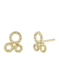 1/10 ct. t.w. Diamond Earring in 10K Yellow Gold