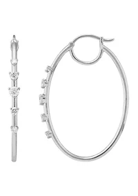 5/8 ct. t.w. Lab Grown Diamond Earrings in Sterling Silver