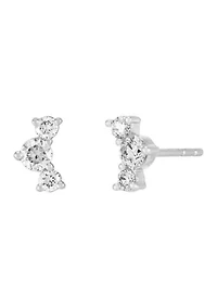 1/3 ct. t.w. Lab Grown Diamond Stud Earrings in 10K White Gold