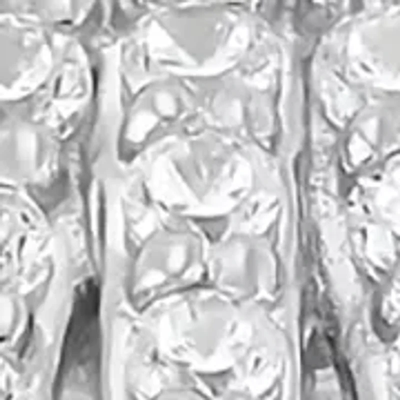 1 ct. t.w. Lab Grown Diamond Hoop Earrings in Sterling Silver