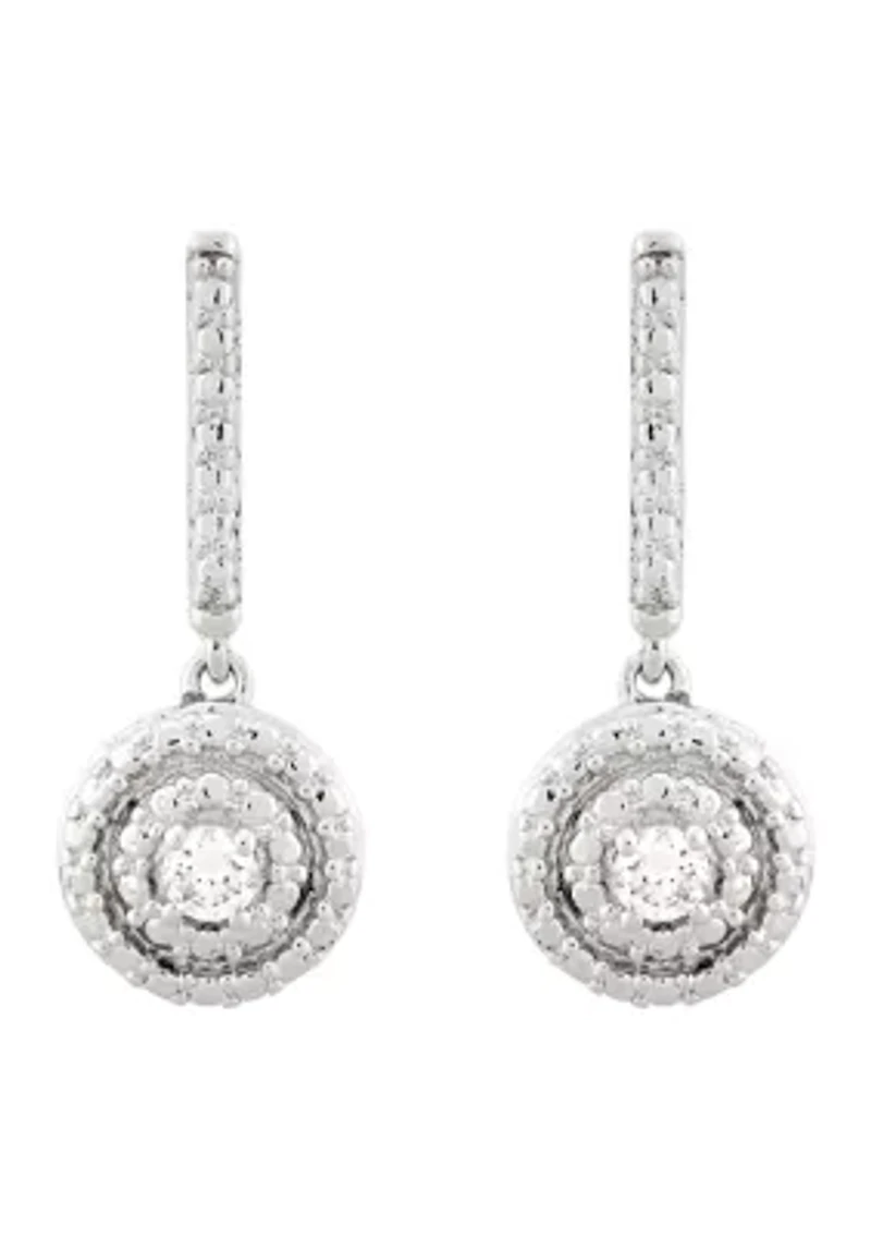 10 ct. t.w. Lab Grown Diamond Earrings in Sterling Silver