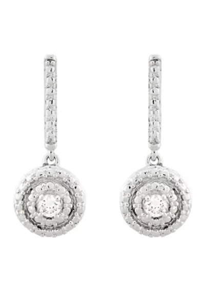 10 ct. t.w. Lab Grown Diamond Earrings in Sterling Silver