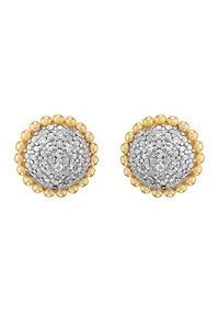 1/5 ct. t.w. Lab Grown Diamond Stud Earrings in Sterling Silver