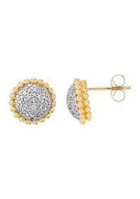 1/5 ct. t.w. Lab Grown Diamond Stud Earrings in Sterling Silver