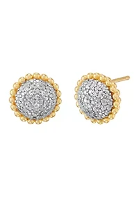 1/5 ct. t.w. Lab Grown Diamond Stud Earrings in Sterling Silver