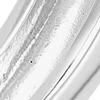 1/4 ct. t.w. Lab Grown Diamond Hoop Earrings in Sterling Silver