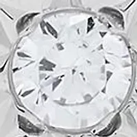 1/2 ct. t.w. Lab Grown Diamond Earrings in Sterling Silver