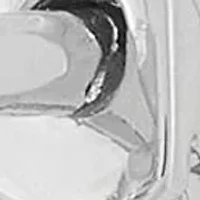 1/4 ct. t.w. Lab Grown Diamond Hoop Earrings in Sterling Silver