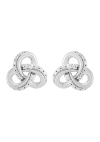 1/10 ct. t.w. Lab Grown Diamond Stud Earrings in Sterling Silver