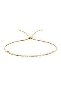 1/4 ct. t.w. Diamond Bracelet in 10K Yellow Gold