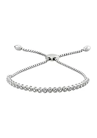 1/4 ct. t.w. Diamond Bracelet in Sterling Silver