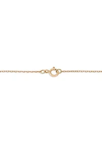 1/20 ct. t.w. Diamond Station Bracelet in 14K Yellow Gold