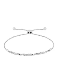 1/10 ct. t.w. Diamond Bracelet in Sterling Silver