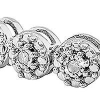 1/10 ct. t.w. Bolo Bracelet in Sterling Silver