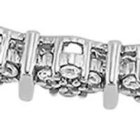 1/4 ct. t.w. Lab Grown Diamond Bolo Bracelet in Sterling Silver