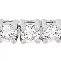 3 ct. t.w. Lab Grown Diamond Bracelet in Sterling Silver