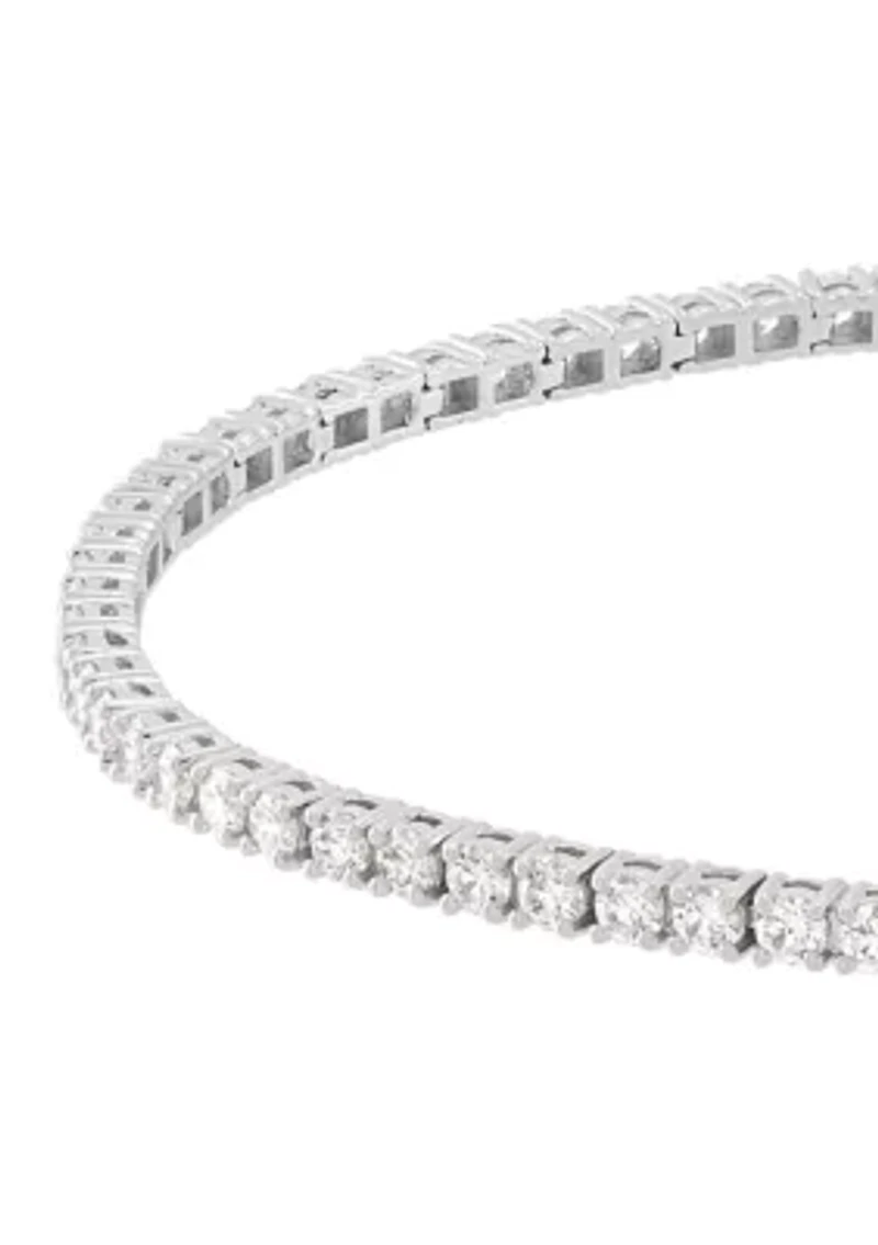 3 ct. t.w. Lab Grown Diamond Bracelet in Sterling Silver