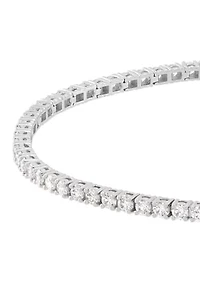 3 ct. t.w. Lab Grown Diamond Bracelet in Sterling Silver