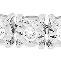 1 ct. t.w. Lab Grown Diamond Bracelet in Sterling Silver 