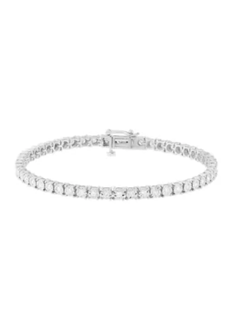 1 ct. t.w. Lab Grown Diamond Bracelet in Sterling Silver 