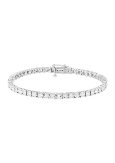 1 ct. t.w. Lab Grown Diamond Bracelet in Sterling Silver 