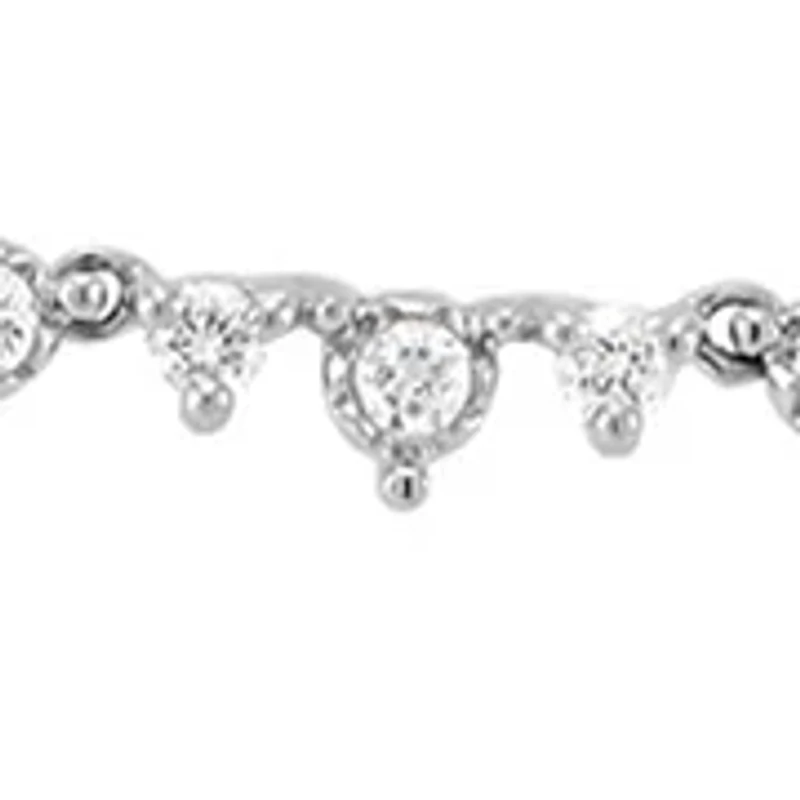 1 ct. t.w. Lab Grown Diamond Necklace in Sterling Silver