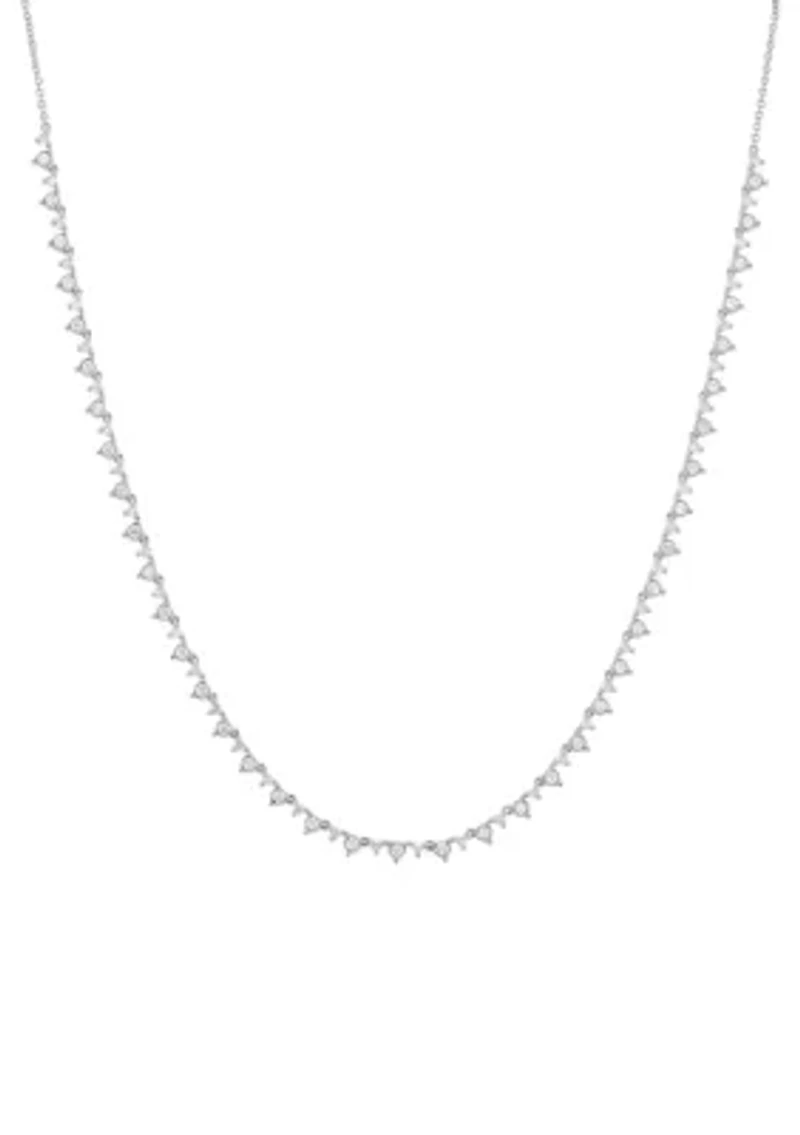 1 ct. t.w. Lab Grown Diamond Necklace in Sterling Silver