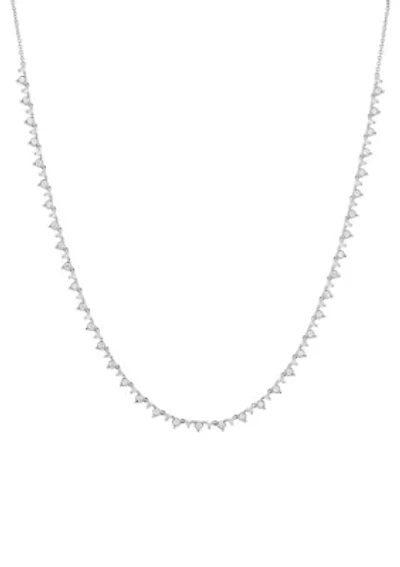 1 ct. t.w. Lab Grown Diamond Necklace in Sterling Silver
