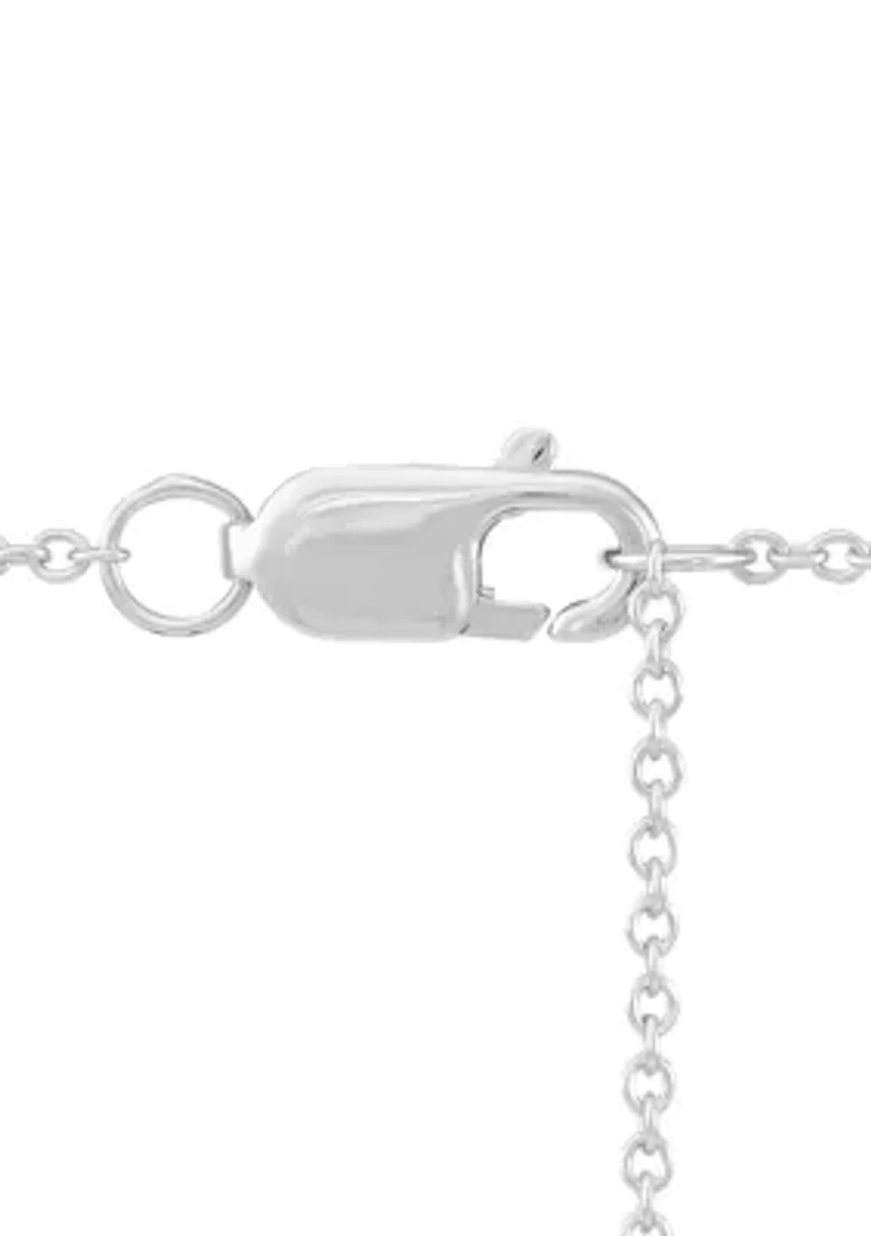 1 ct. t.w. Lab Grown Diamond Necklace in Sterling Silver