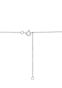 1/6 ct. t.w. Lab Grown Diamond Cross Necklace in Sterling Silver