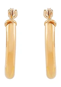 Hoop Earrings in 14K Yellow Gold