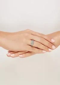 1.02 ct. t.w. Diamond Ring in 10K White Gold