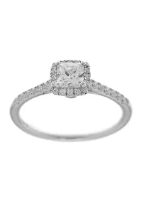 1 ct. t.w. Diamond Engagement Ring in 14K White Gold 