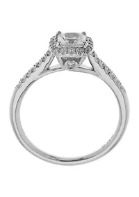 1 ct. t.w. Diamond Engagement Ring in 14K White Gold 